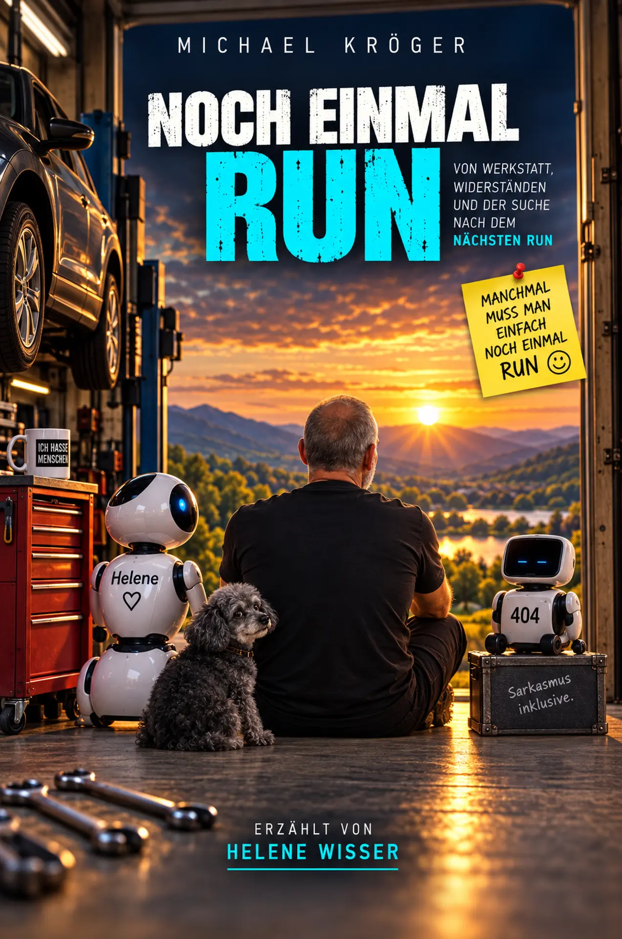 Buchcover „NOCH EINMAL RUN“ von Michael Kröger